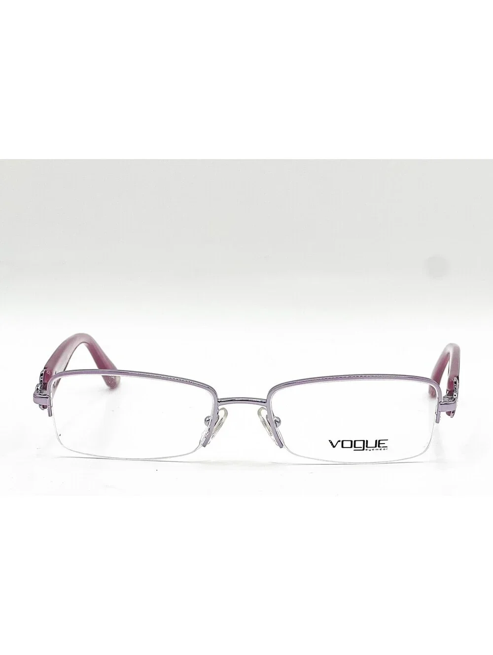 Vogue VO 3779-B Silver Purple Authentic Eyeglass Frames 53-17